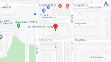 Brookdale Desert Ridge in google map