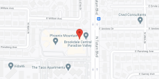 Brookdale Central Paradise Valley in google map