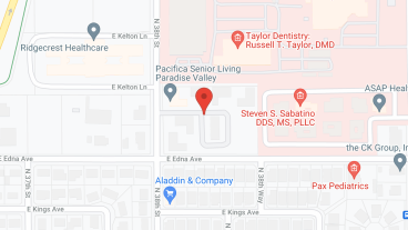 Pacifica Senior Living Paradise Valley in google map