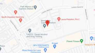 Brookdale Cypress Station in google map
