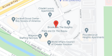 Brookdale The Heights in google map