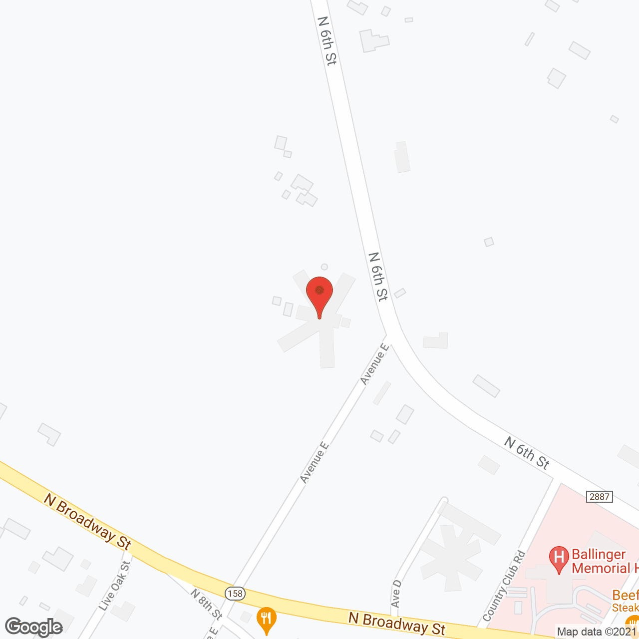 Heritage Oaks Estates in google map