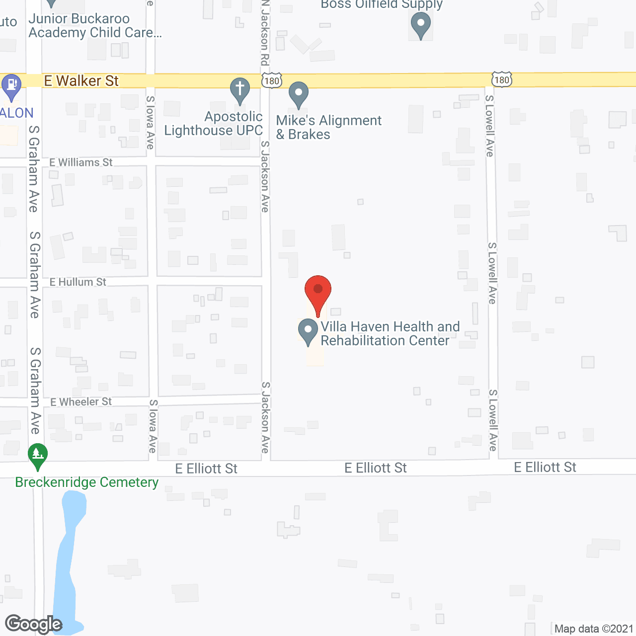 Villa Haven Health & Rehab in google map