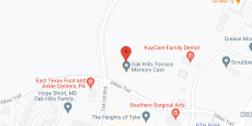 Oak Hills Terrace Memory Care in google map
