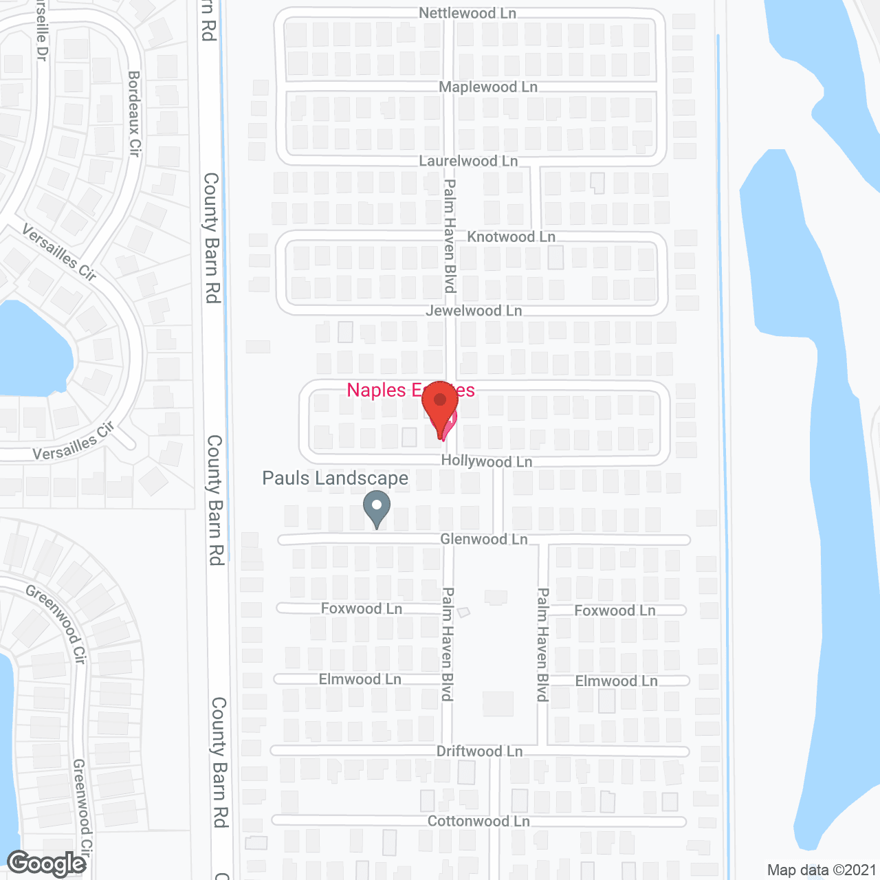 Naples Estates Mobile Home Pk in google map