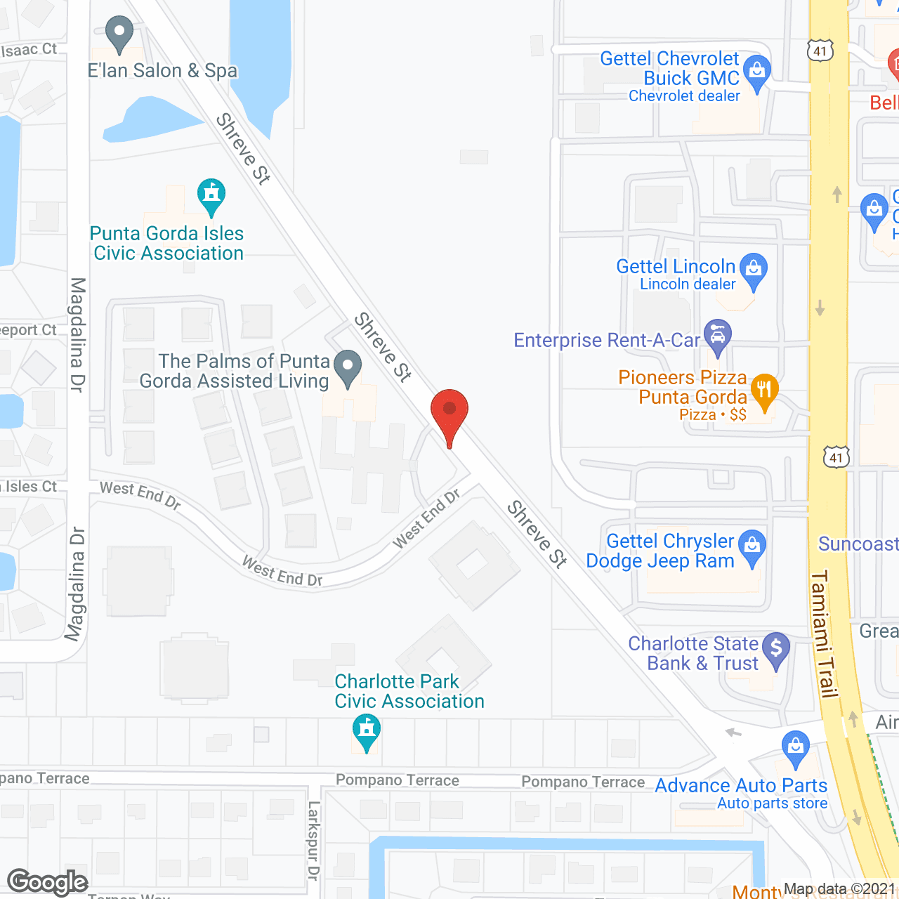 Best Care Senior Living at Punta Gorda in google map