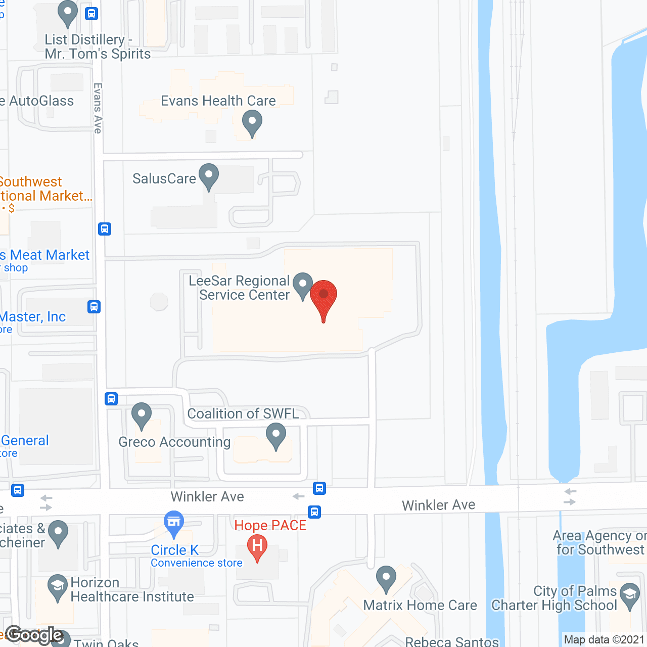 Southwest Regional Medical Ctr in google map