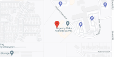 Regency Oaks, a CCRC in google map