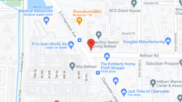 Pacifica Senior Living Belleair in google map