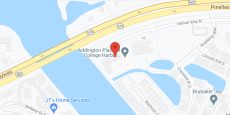 Addington Place at College Harbor in google map