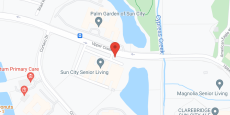 Sun City Senior Living in google map