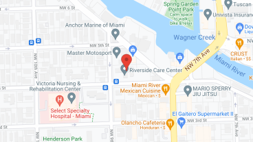 Riverside Care Center in google map