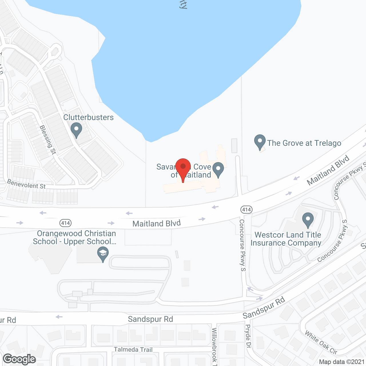 Brighton Gardens of Maitland in google map