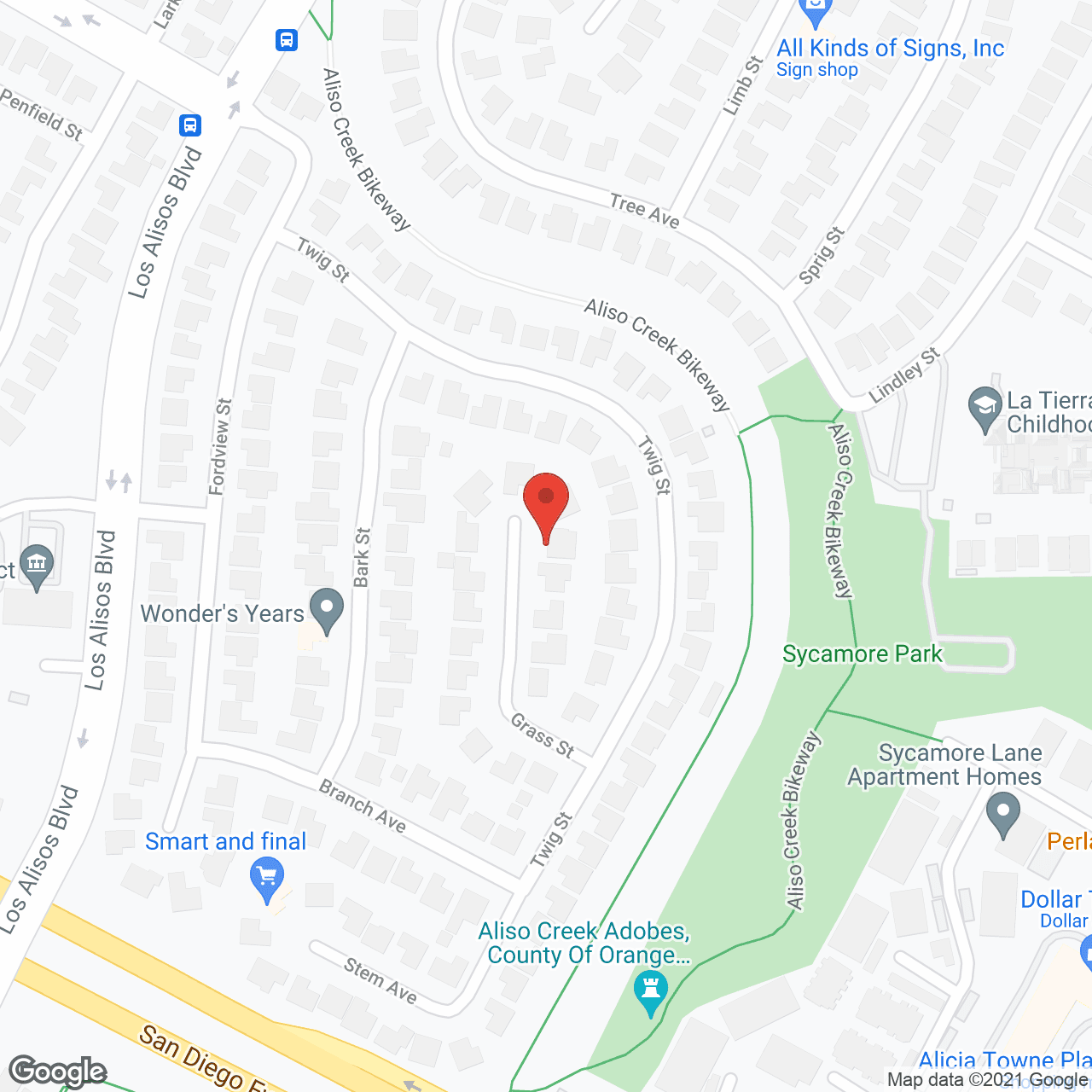 Quality Senior Living in google map