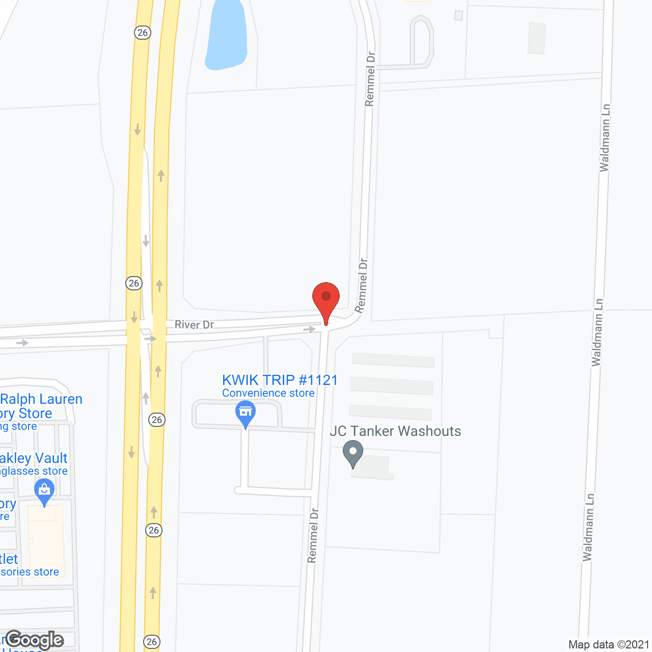 Sunset Ridge Assisted Living in google map