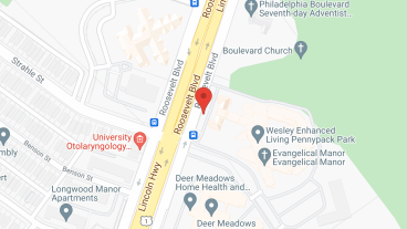 Wesley Enhanced Living Pennypack Park in google map