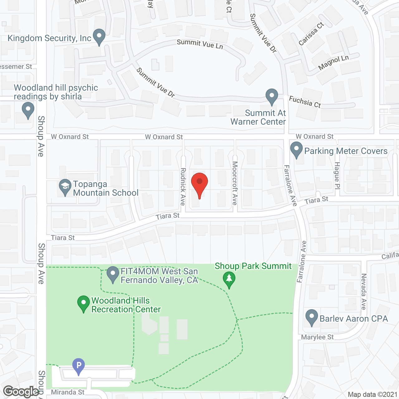 Shalom Elder Care in google map