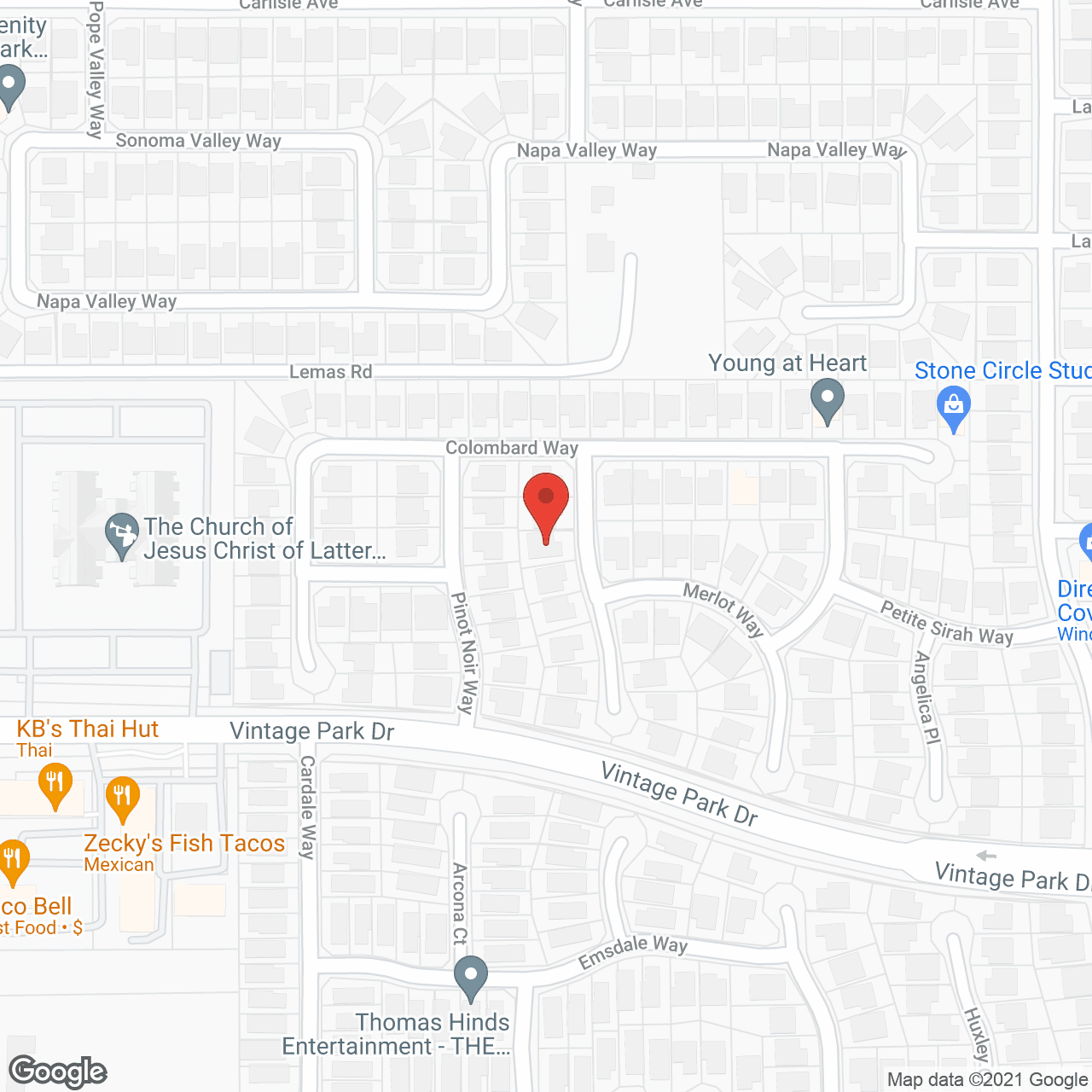 Sta. Rita's Senior Care in google map