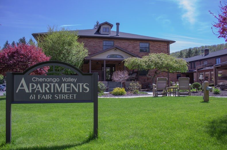 Chenango Valley Apartments community exterior