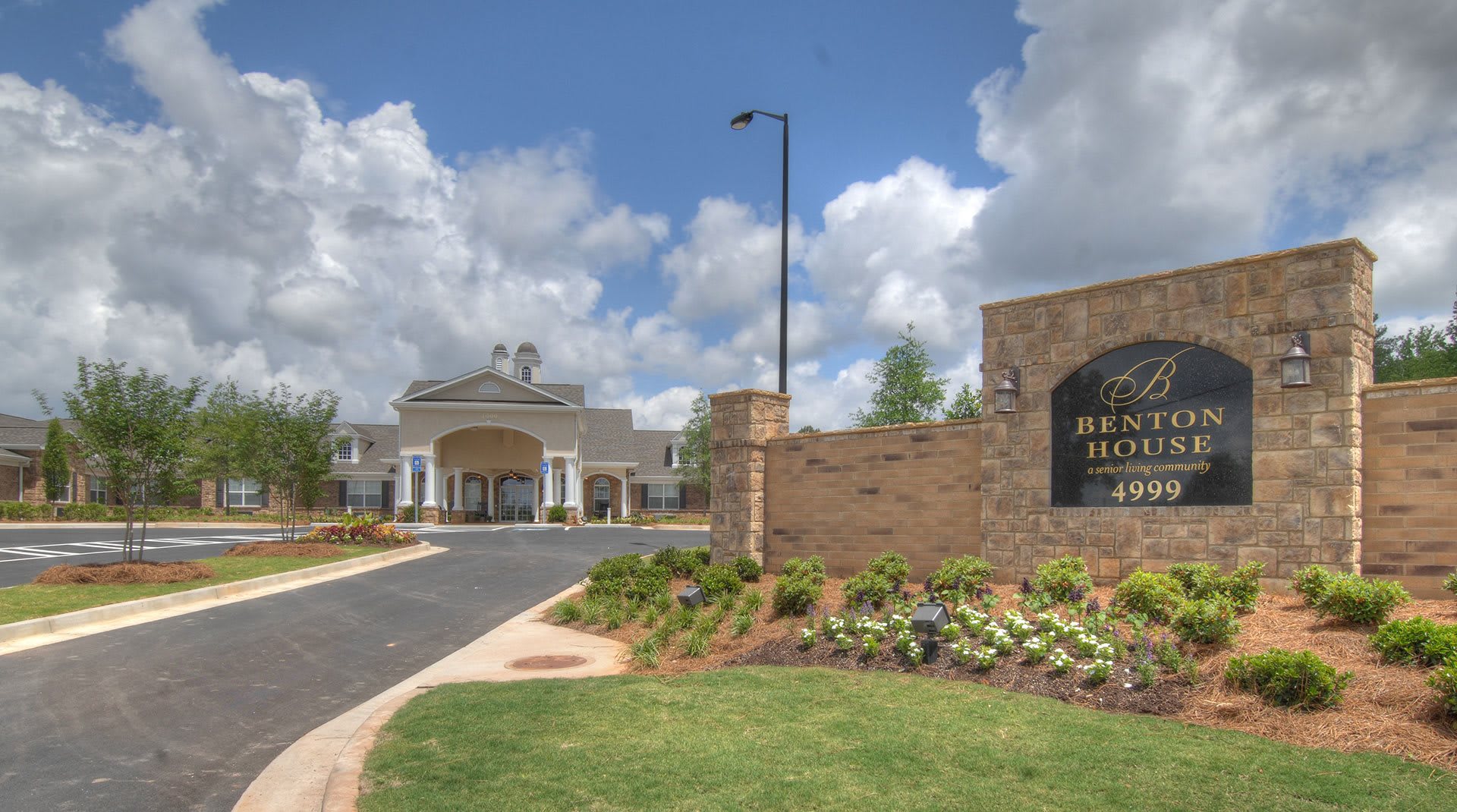 Benton House of Douglasville community exterior