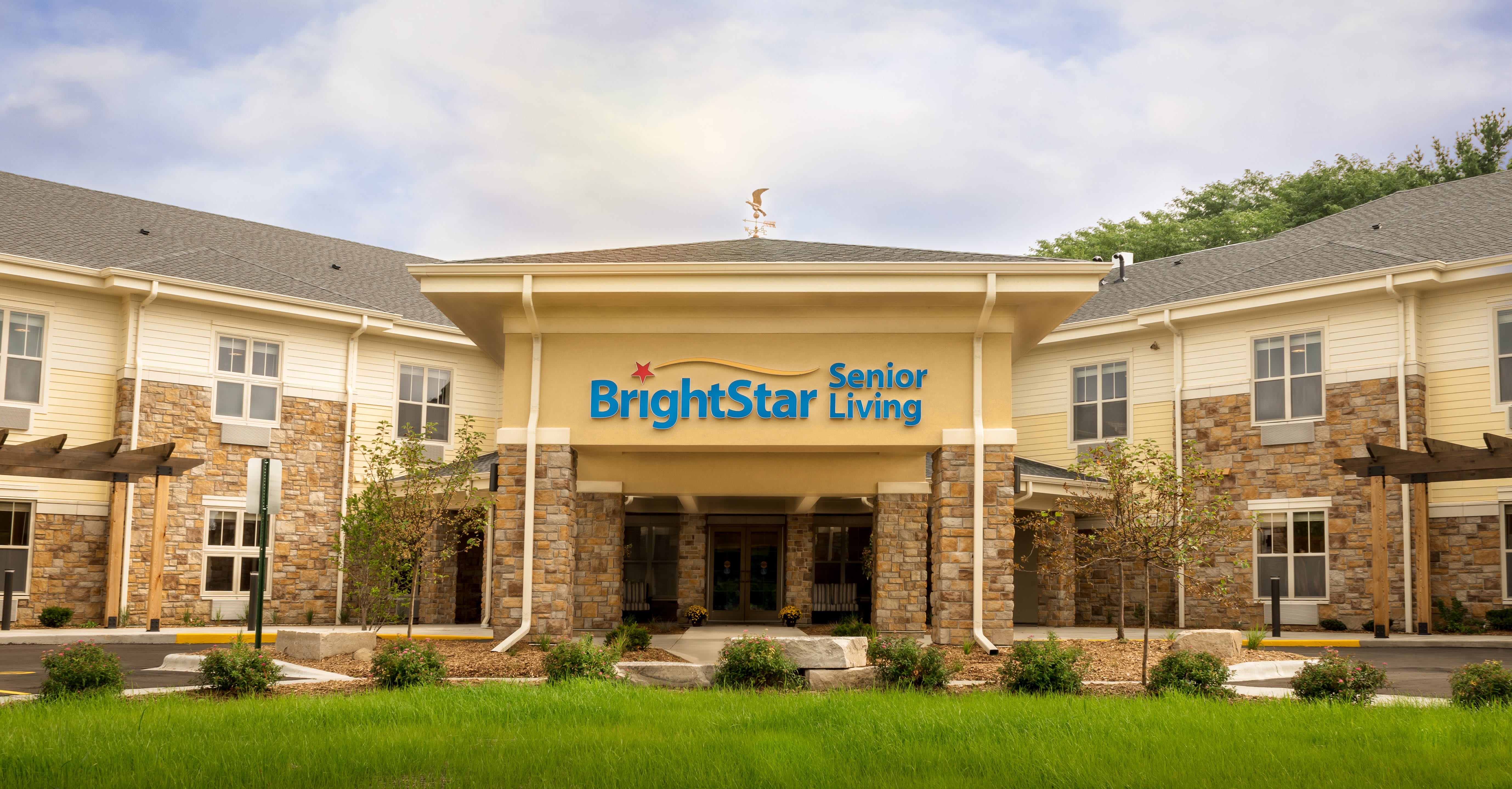 Brightstar Senior Living of Waunakee community entrance