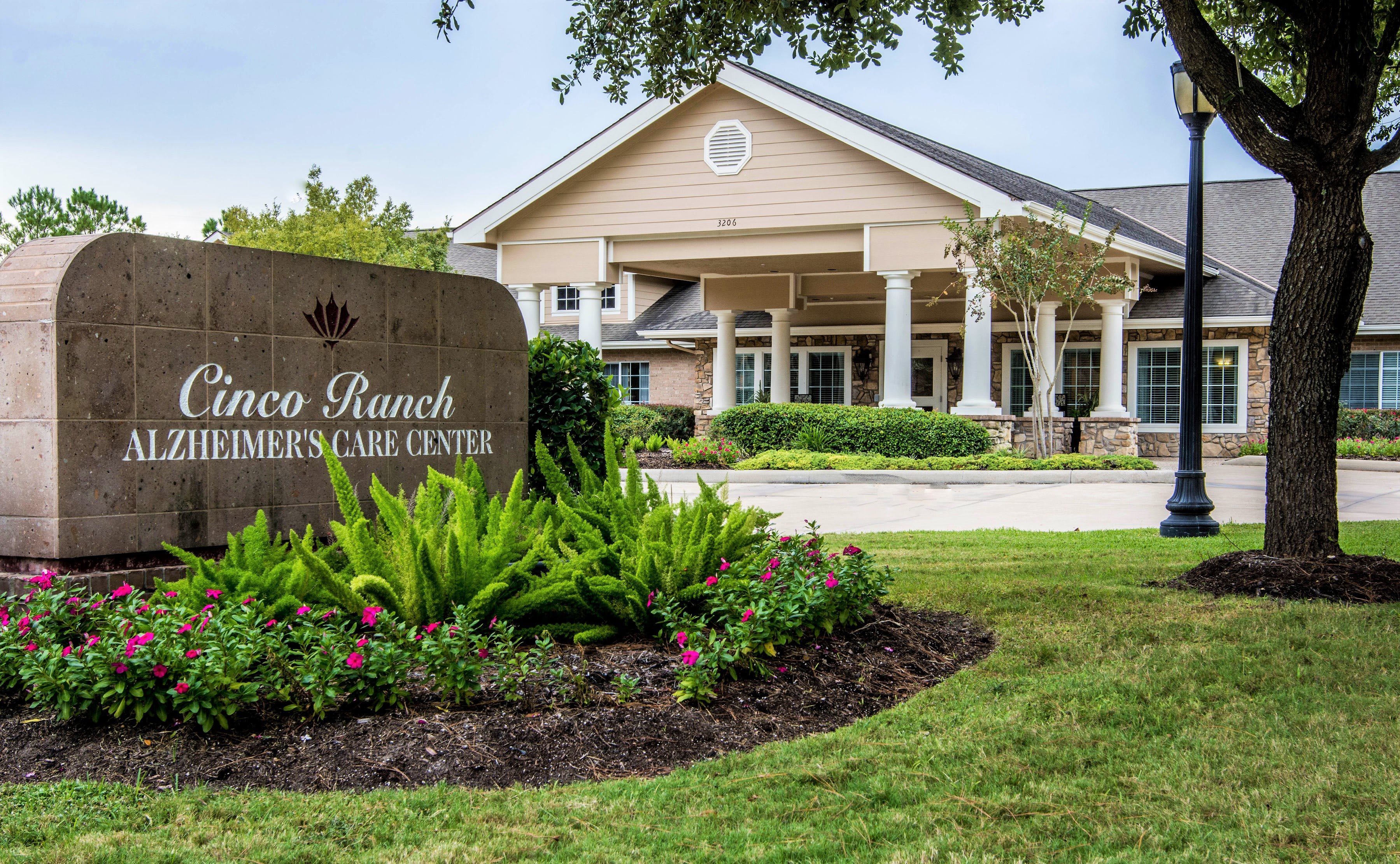 Cinco Ranch Alzheimer's Special Care Center Entrance