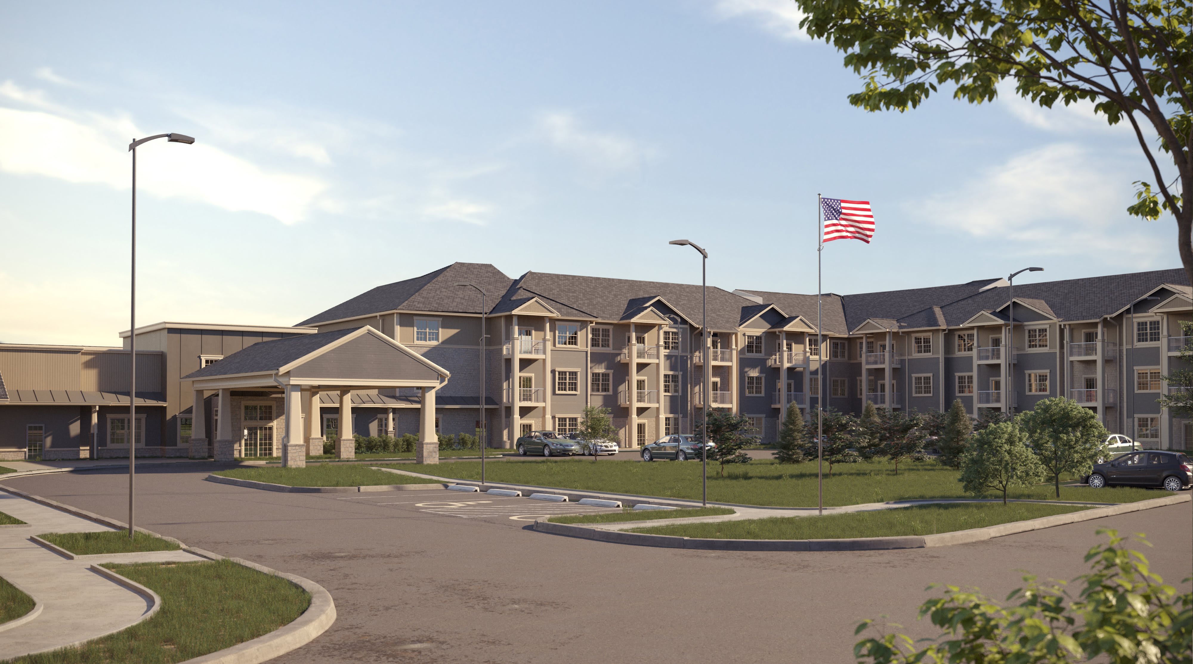 The Westbury Senior Living community exterior